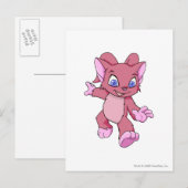 Acara Red Postkarte (Vorne/Hinten)
