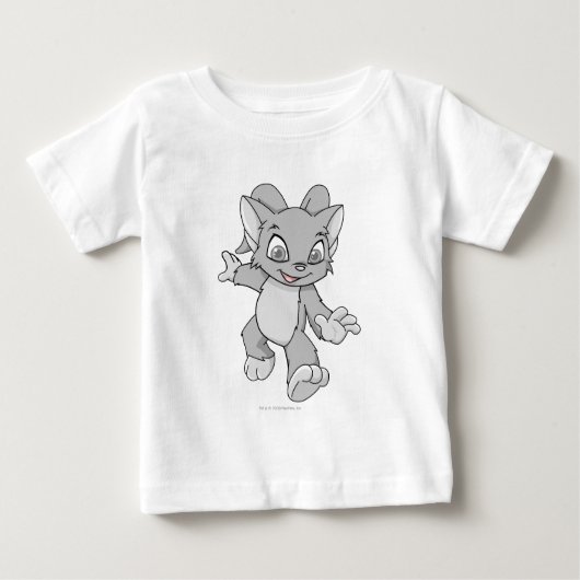 Acara Silber Baby T-shirt (Vorderseite)