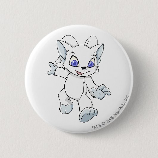Acara Weiß Button (Vorderseite)