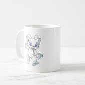 Acara Weiß Kaffeetasse (Vorderseite Links)