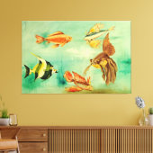 Acario 60" x 40" leinwanddruck (Insitu (Wohnzimmer))