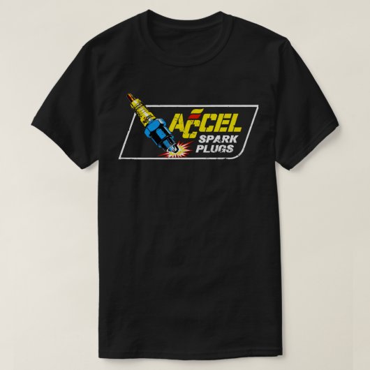 Accel Spark Plugs T-Shirt (Design vorne)