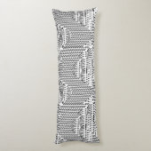 ACCENT BLACK AND WHITE DOOMES SEITENSCHLÄFERKISSEN (Rückseite (Vertikal))