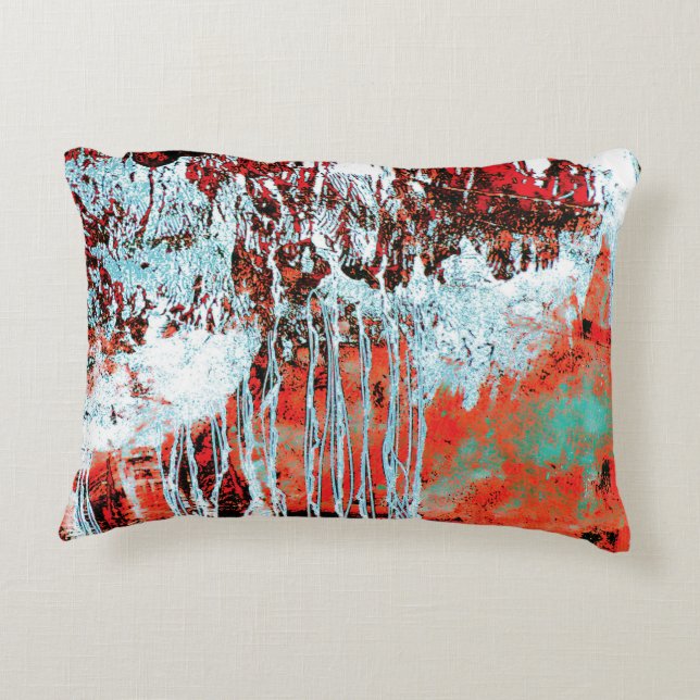Accent Pillow – Corrosion Pulse Dekokissen (Rückseite)