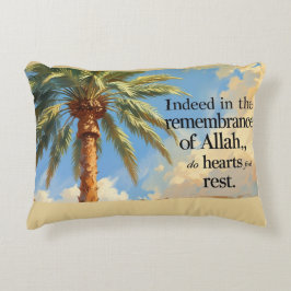 Accent Pillow- Islamic Palm Tree Pillow Dekokissen