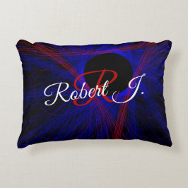 Accented Triangle Geometric Accent Pillow Dekokissen