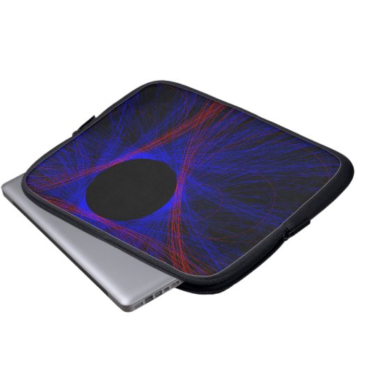 Accented Triangle Geometric Electronics Bag Laptopschutzhülle (Vorne Knopf)