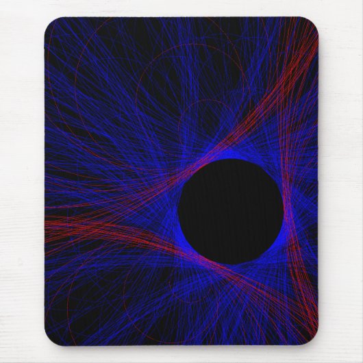 Accented Triangle Geometric Mouse Pad Mousepad (Vorne)