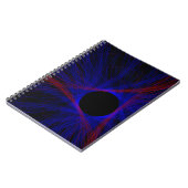 Accented Triangle Geometric Spiral Notebook Notizblock (Linke Seite)