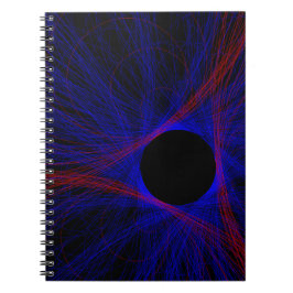Accented Triangle Geometric Spiral Notebook Notizblock