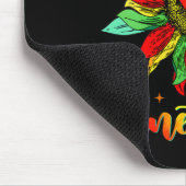 Accentors Sunflower African American Black Pride Mousepad (Ecke)