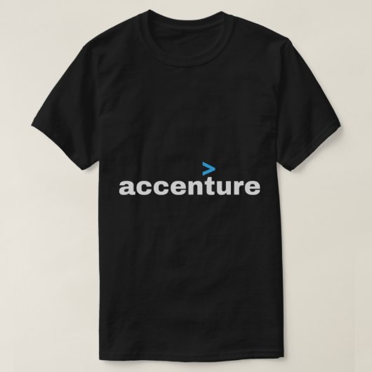 Accenture Logo Merch Essential T - Shirt (Design vorne)