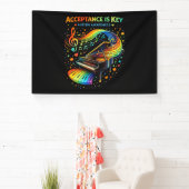 Acceptance Is Key Autism Awareness Banner (InSitu)