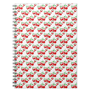 Accessoires für Rotkirschen - Kirschen von LeahG Notizblock
