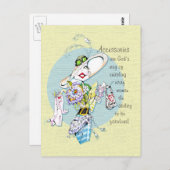 Accessoires sind Gottes Weg...Postkarte Postkarte (Vorne/Hinten)