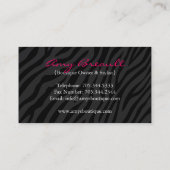 Accessorie Butike-Geschäfts-Karte Visitenkarte (Rückseite)