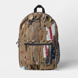 Accessories > Bags & Wallets > Backpacks Bedruckter Rucksack