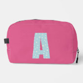 Accessory Bag Personalized Initial Waschbeutel (Vorderseite)