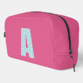 Accessory Bag Personalized Initial Waschbeutel (Rechte Ecke)