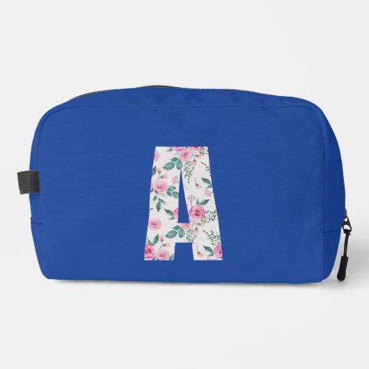 Accessory Bag Personalized Initial Waschbeutel (Vorderseite)
