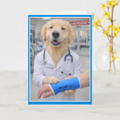 Accident #1 Get Well Card CD-2 Karte (Gelbe Blume)