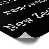 Accidently Removed Nz - Funny Marcus Vr Chat Humor Poster (Ecke)