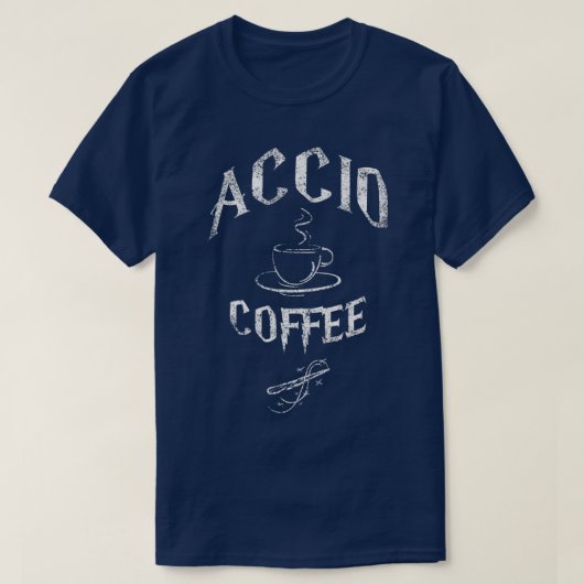 Accio-Kaffee T-Shirt (Design vorne)
