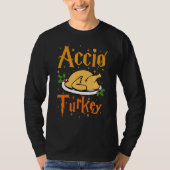 Accio Turkey Thanksgiving Fall Dinner Family Cost T-Shirt (Vorderseite)