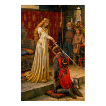 Accolade von Edmund Blair Leighton
