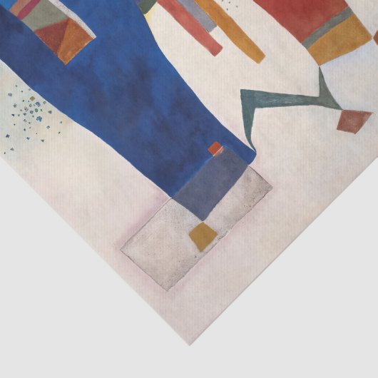 Accompanied Contrast, Kandinsky  Seidenpapier (Ausschnitt)