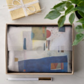 Accompanied Contrast, Kandinsky  Seidenpapier (Geschenk)