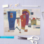 Accompanied Contrast, Kandinsky  Seidenpapier (Handwerk)