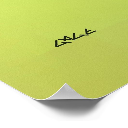 Accomplice to Cosmic Creation Poster (Ecke)