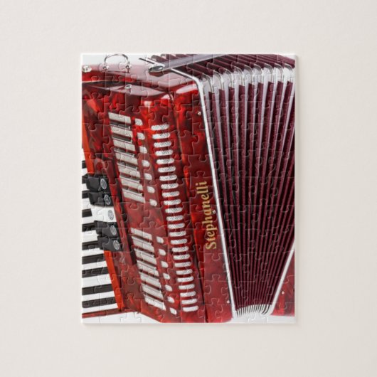 ACCORDIAN MUSIKINSTRUMENT PUZZLE (Vertikal)