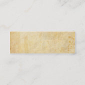 Accordian Spieler Mini Visitenkarte (Rückseite)