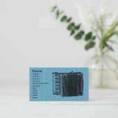 Accordian Visitenkarte (Stehend Vorderseite)