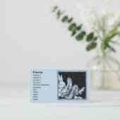 Accordian Visitenkarte (Stehend Vorderseite)