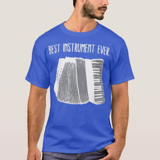 Accordion Best Instrument je Musiker AC T-Shirt