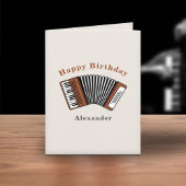 Accordion Birthday Card Karte