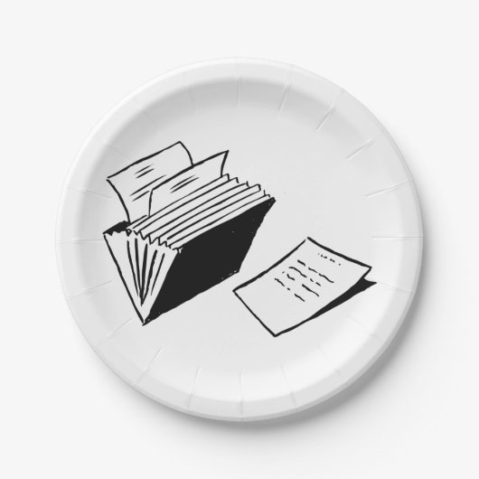 Accordion Folder Pappteller (Vorderseite)