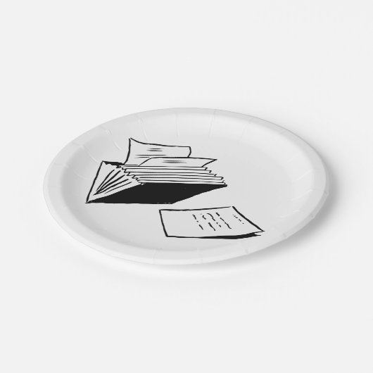 Accordion Folder Pappteller (Schrägansicht)