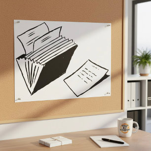 Accordion Folder Poster