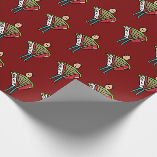 Accordion Geschenkpapier (Ecke)