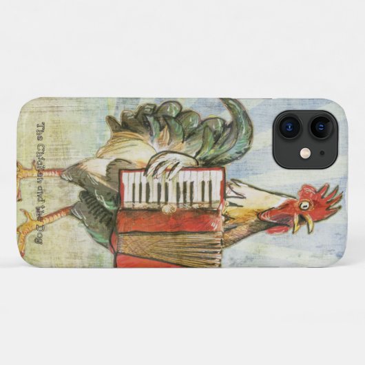 Accordion Hühnchen Case-Mate iPhone Hülle (Rückseite (Horizontal))