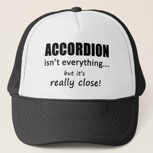 Accordion ist nicht alles truckerkappe (Vorderseite)