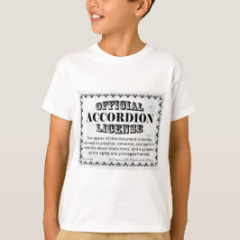 Accordion-Lizenz T-Shirt