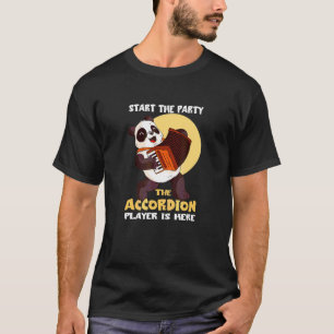 Accordion Music Accordionist Music Accordion Bär T-Shirt