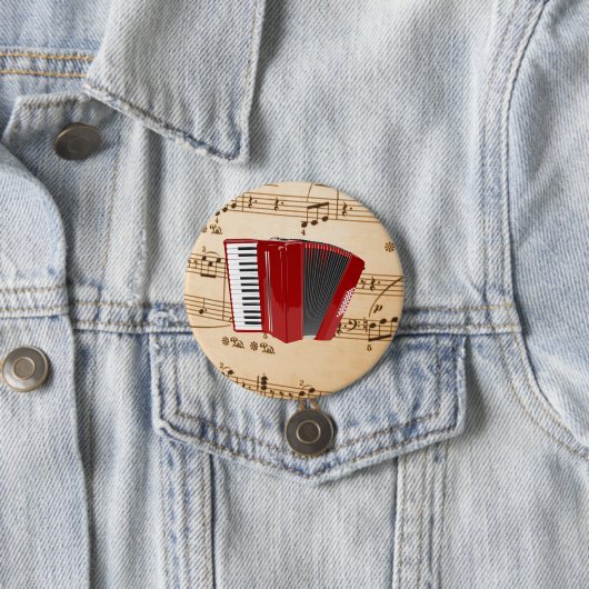 Accordion Music, populäres Design, Button (Beispiel)