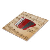 Accordion Music, populäres Design,  Fliese (Seite)