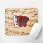 Accordion Music, populäres Design, Mousepad (Mit Mouse)